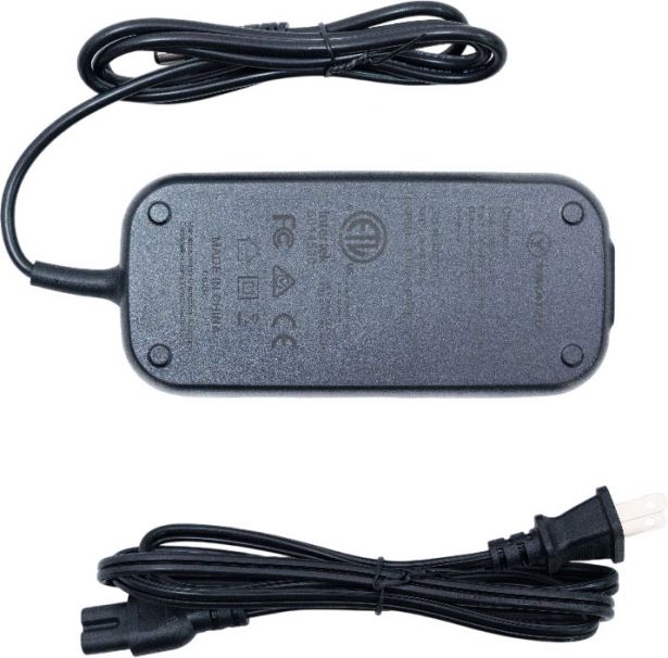 Charger - 36V, 2A, DC 5.5*2.1 (5.5mm x 2.1mm) Connector & Wall Plug, Lithium, UL / ULC, Yimatzu