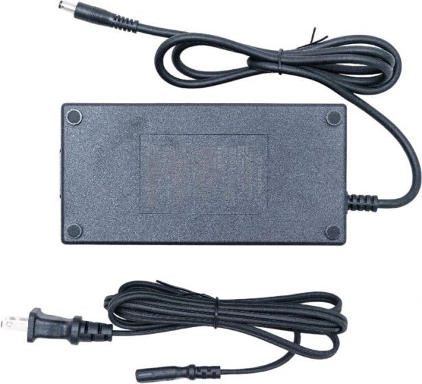 Charger - 48V, 2A, DC 2.1mm Plug, 5.5*2.1 (5.5mm x 2.1mm) Connector & Wall Plug, Lithium, UL / CUL, Yimatzu