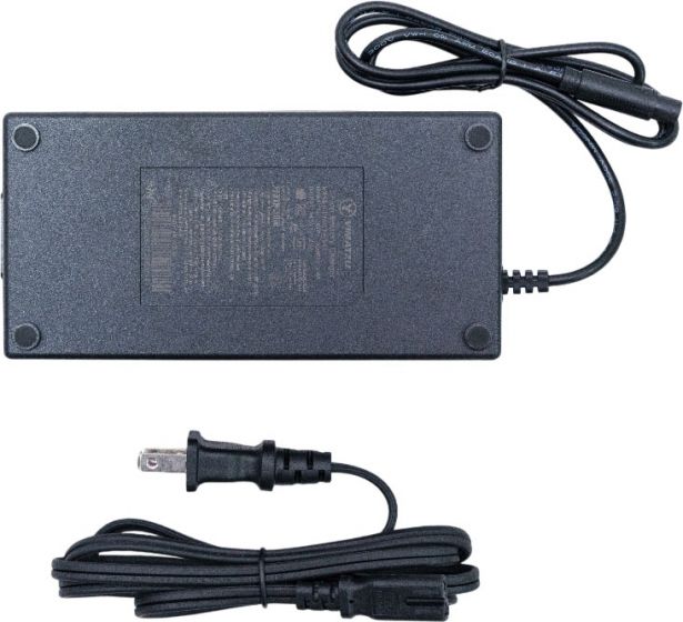 Charger - 48V, 2A, Lithium Ion, UL/CUL, SHOK Scooters Graviton, Yimatzu