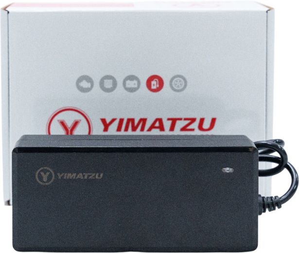 Charger - 60V, 2A, C13 Plug with Universal T-Prong, Yimatzu