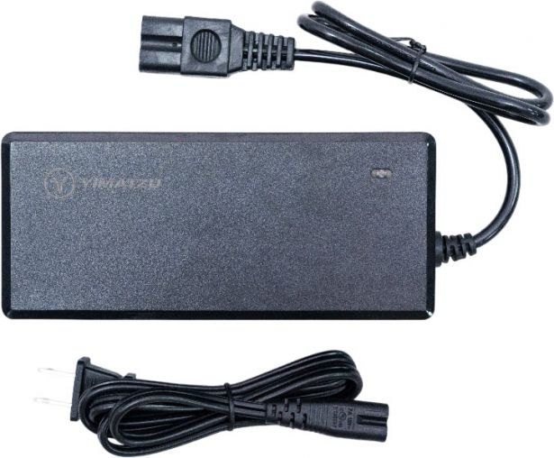 Charger - 60V, 2A, C13 Plug with Universal T-Prong, Yimatzu