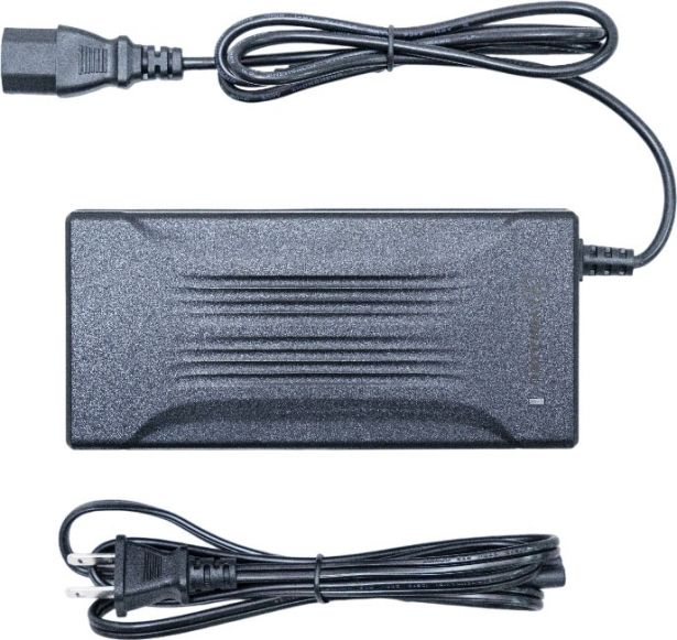 Charger - 72V, 2.5A, C13 Plug with Universal T-Prong, Yimatzu