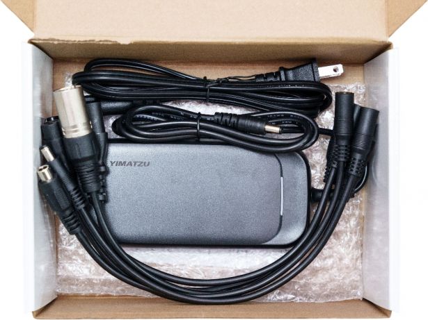 Charger - 36V, 2A, DC 5.5*2.1 (5.5mm x 2.1mm) & 6 Adapter Set, Lithium, UL / ULC, Yimatzu