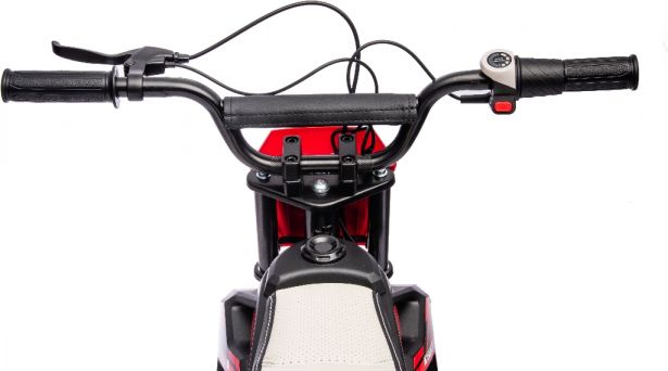 SHOK Ride On - Dirt Doodle, 24V, 250W, Leather Seats, EVA Wheels, Red
