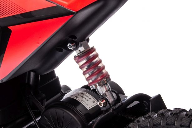 SHOK Ride On - Dirt Doodle, 24V, 250W, Leather Seats, EVA Wheels, Red