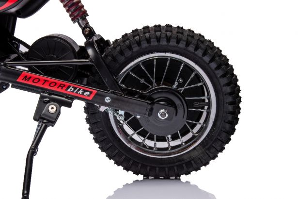 SHOK Ride On - Dirt Doodle, 24V, 250W, Leather Seats, EVA Wheels, Red