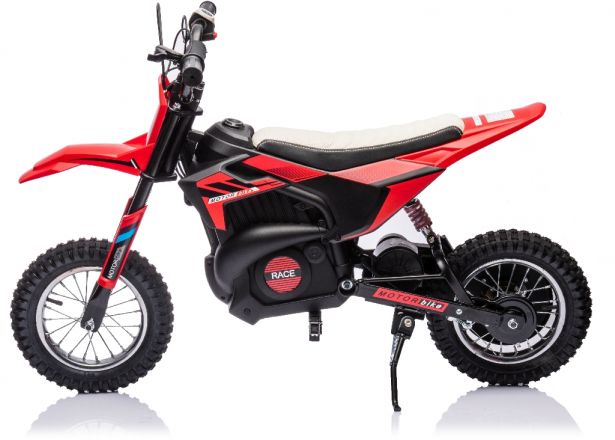 SHOK Ride On - Dirt Doodle, 24V, 250W, Leather Seats, EVA Wheels, Red