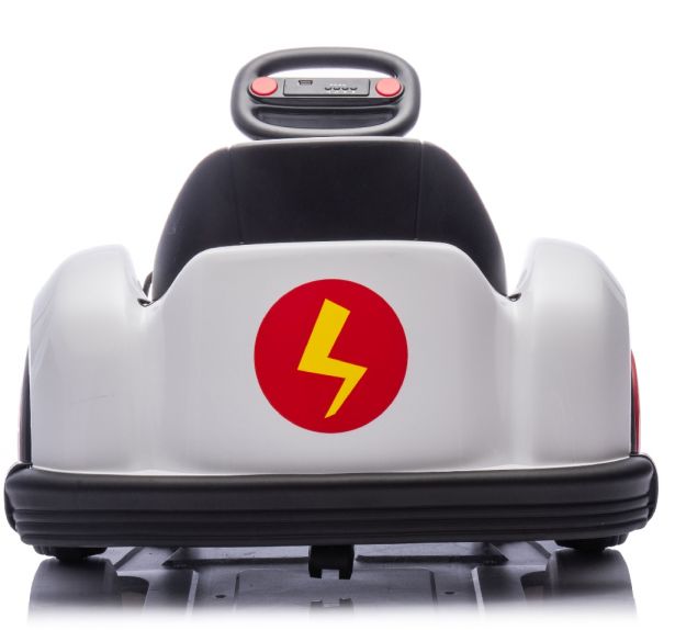 SHOK Ride On - Scootling, 12V, 76W, 360 Rotation, Media Player & Remote, Red