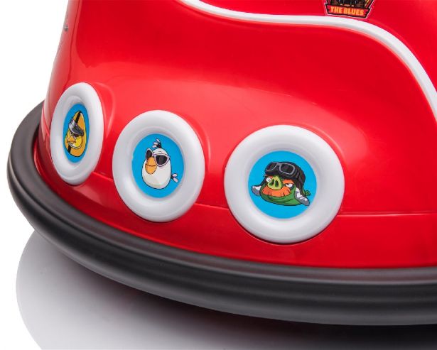 SHOK Ride On - BumperBug, 12V Bumpercar, Red