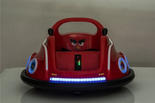 SHOK Ride On - BumperBug, 12V Bumpercar, Red