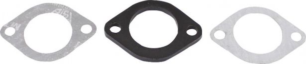 Intake Gasket Set - 28mm (2pcs)