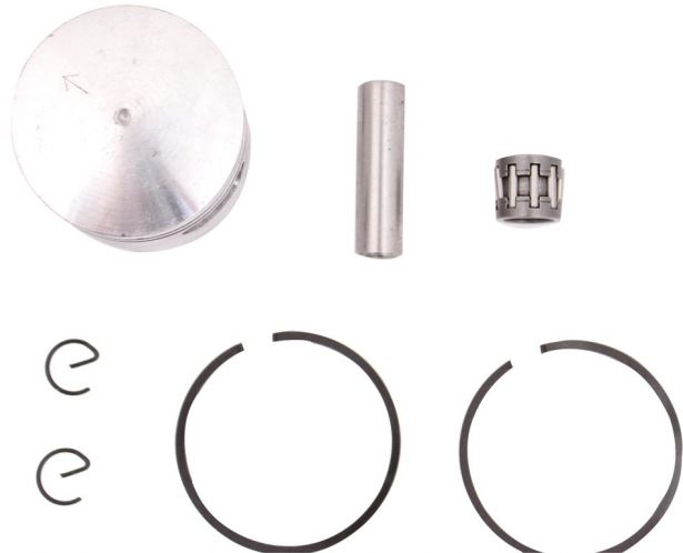 Piston and Ring Set - 47cc, 49cc, 44mm, 10 mm, 1 window (7pcs)