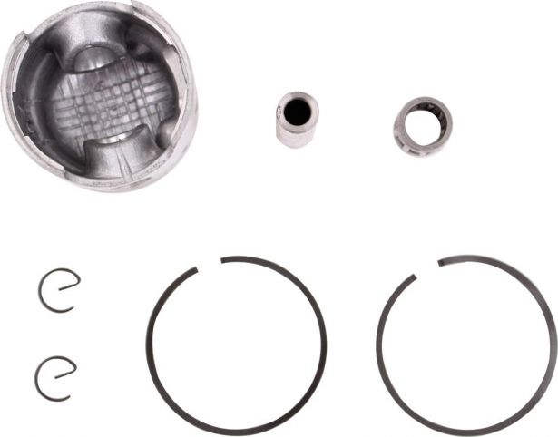 Piston and Ring Set - 47cc, 49cc, 44mm, 10 mm, 1 window (7pcs)