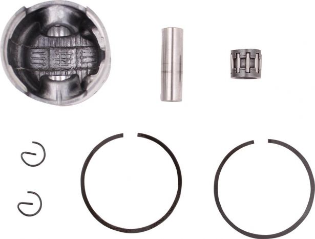 Piston and Ring Set - 47cc, 49cc, 44mm, 10 mm, 1 window (7pcs)