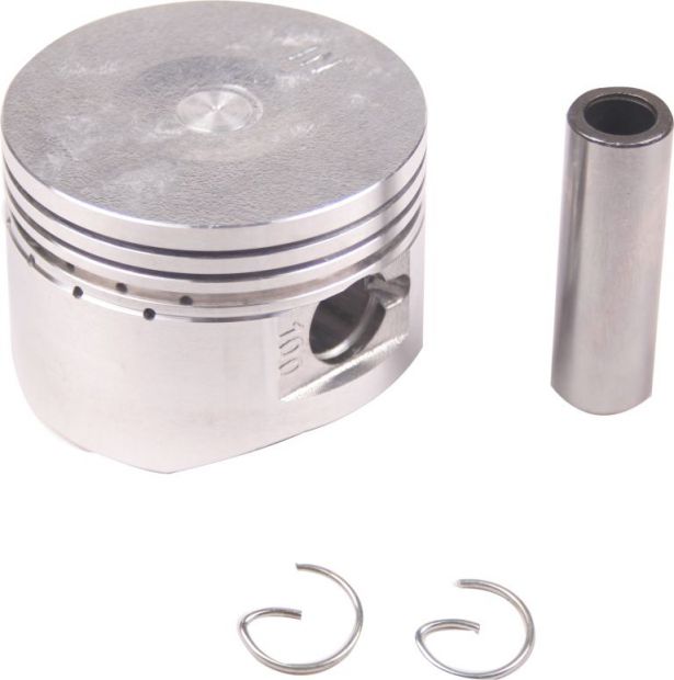 Piston and Ring Set - 110cc, 52.4mm, 13mm (9pcs)