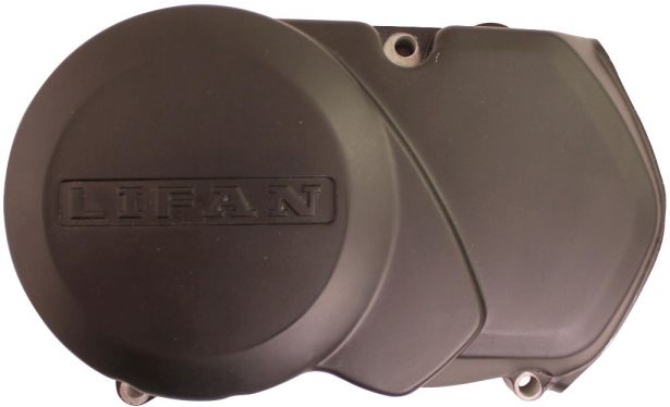 Engine Cover - 125cc Lifan, Left, Black