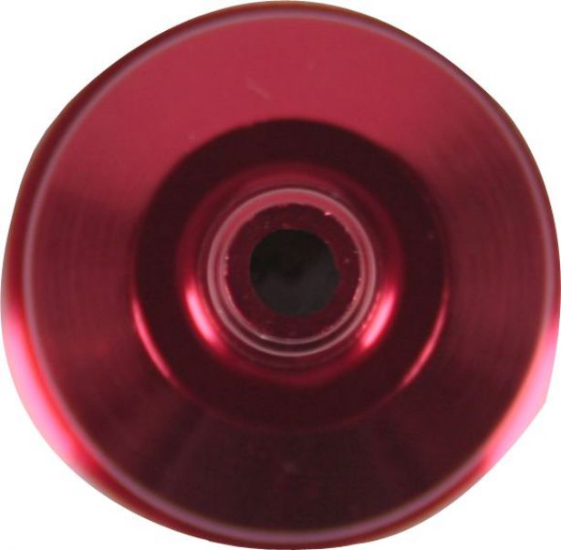 Fuel Filter - Aluminum CNC, Red