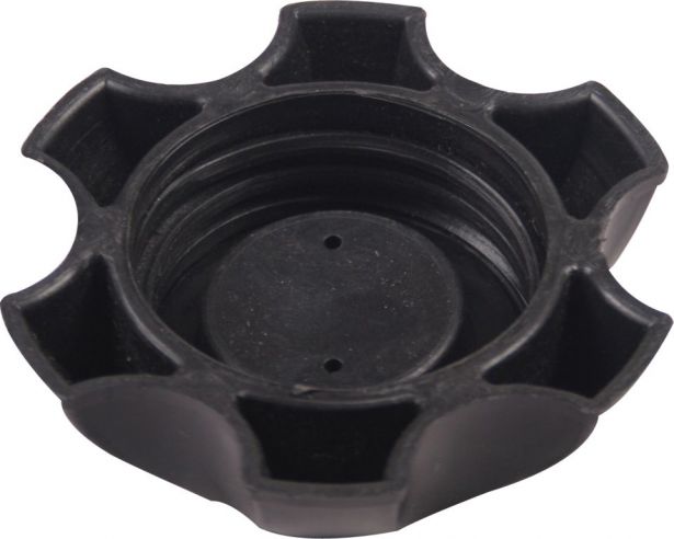 Fuel Tank Cap - Plastic, Black