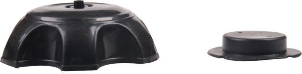 Fuel Tank Cap - Plastic, Black