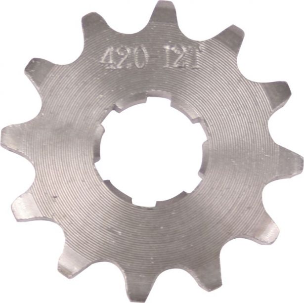 Sprocket - Front, 12 Tooth, 420 Chain, 20mm Hole