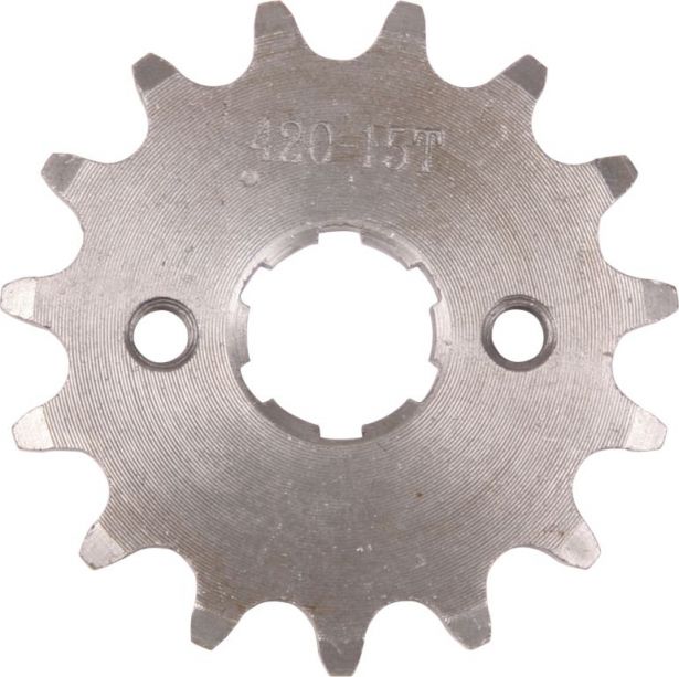 Sprocket - Front, 15 Tooth, 420 Chain, 20mm Hole