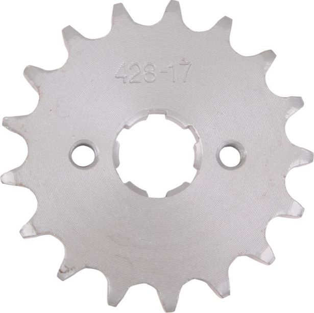 Sprocket - Front, 17 Tooth, 428 Chain, 20mm Hole