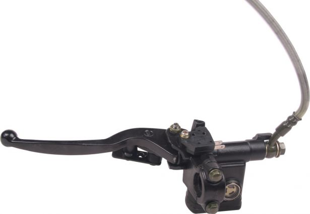 Hand/Front Brake Lever and Double Caliper Assembly