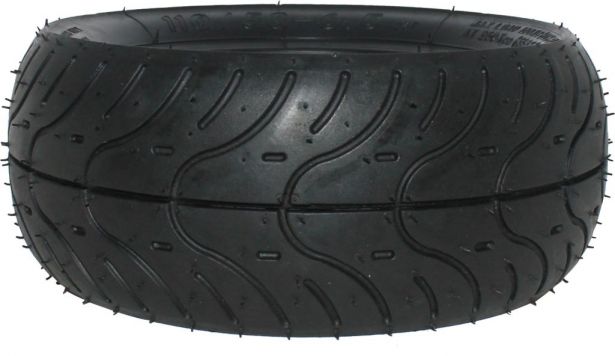 Tire - 110/50-6.5, Pocket Bike, Rear, Front, Street Tread 